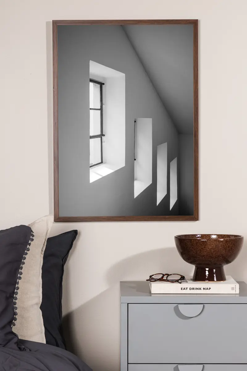 Fenster Poster Wanddekoration