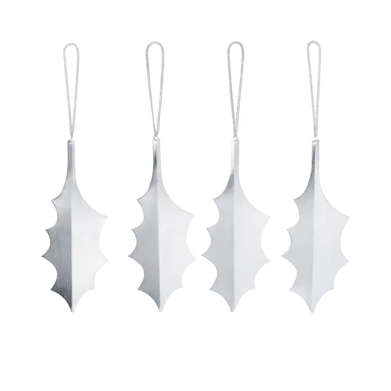 Ferm Living - Holly Leaf Ornament (4er-Set)