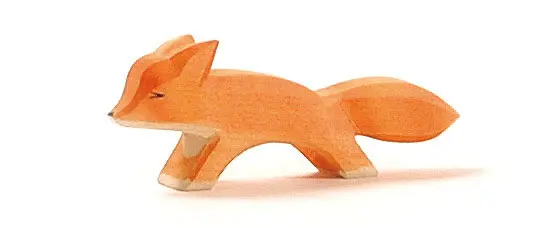 Fuchs klein, laufend