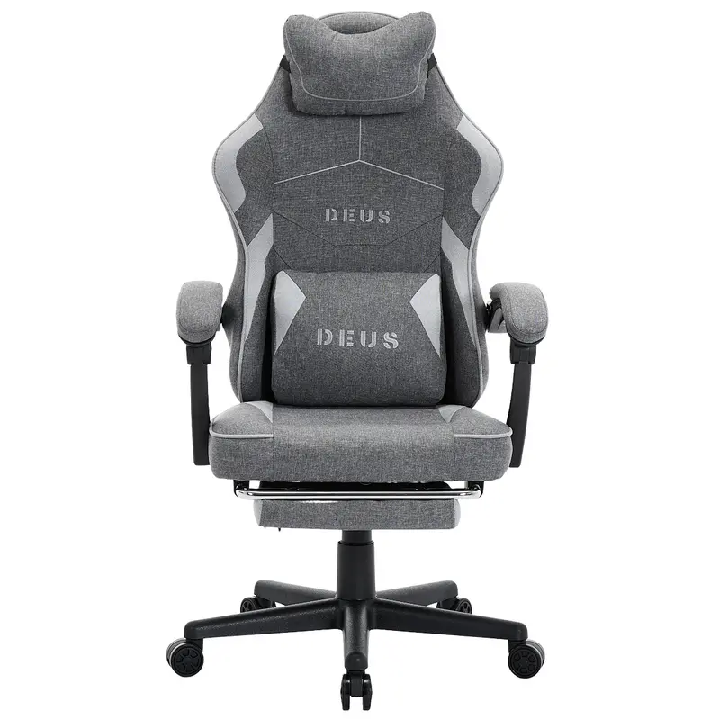 Gaming-Stuhl Deus Edge dunkelgrau/hellgrau