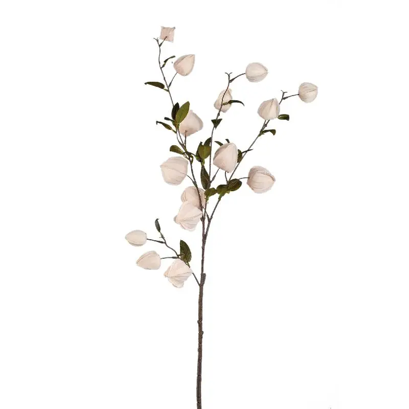 Gartenblume - Cremefarbene Chinesische Laterne Spray, Metall, Kunststoff, leinwand| PTMD