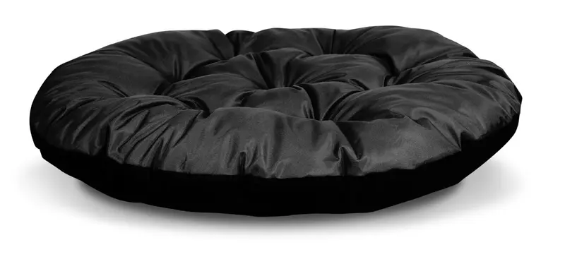 Gartenkissen 110 cm für Hängesessel wasserabweisend schwarz