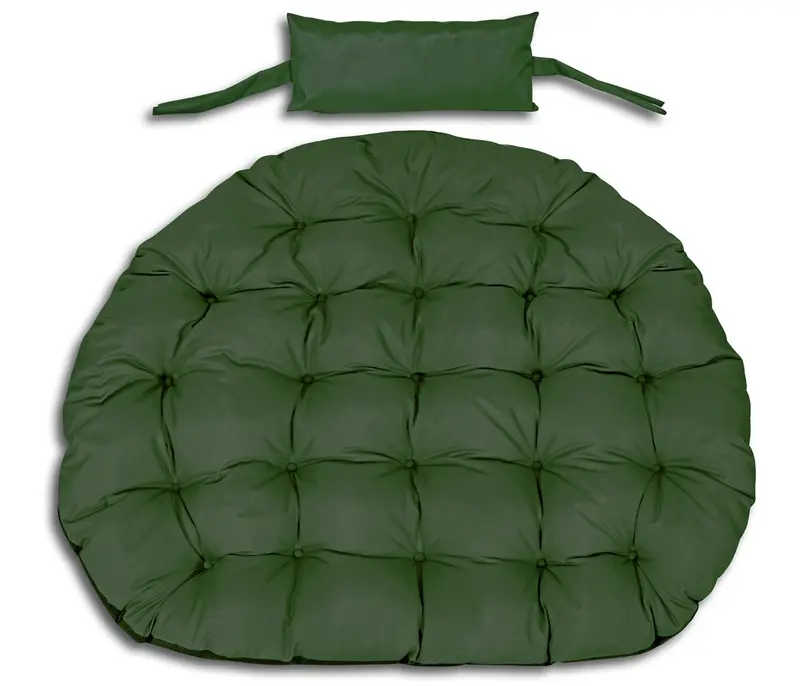 Gartenkissen 120 cm für Hängesessel wasserabweisend grün