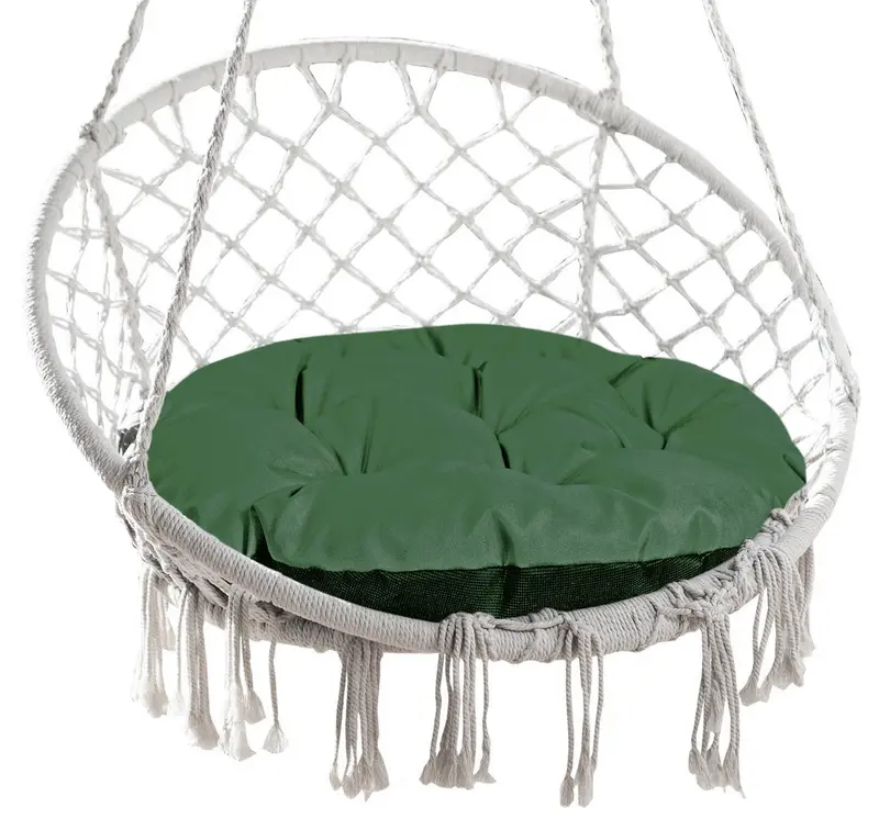 Gartenkissen 65 cm für Hängesessel wasserabweisend grün
