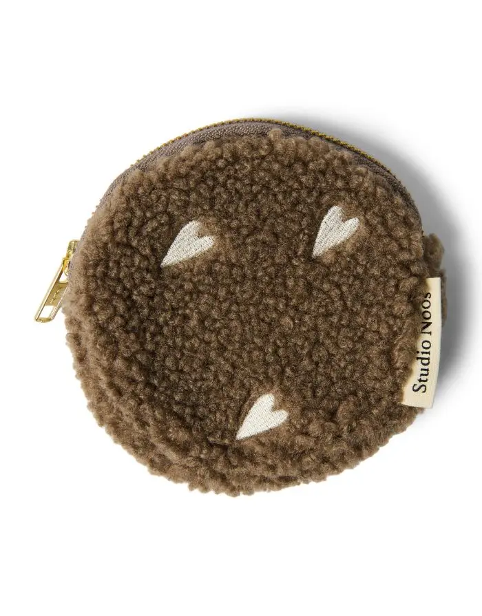 Geldbörse Teddy I Brown Hearts