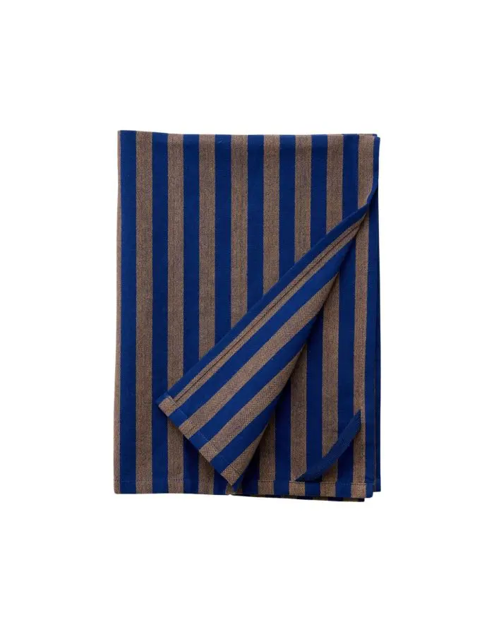 Geschirrtuch Rafu I Striped Brown/Blue