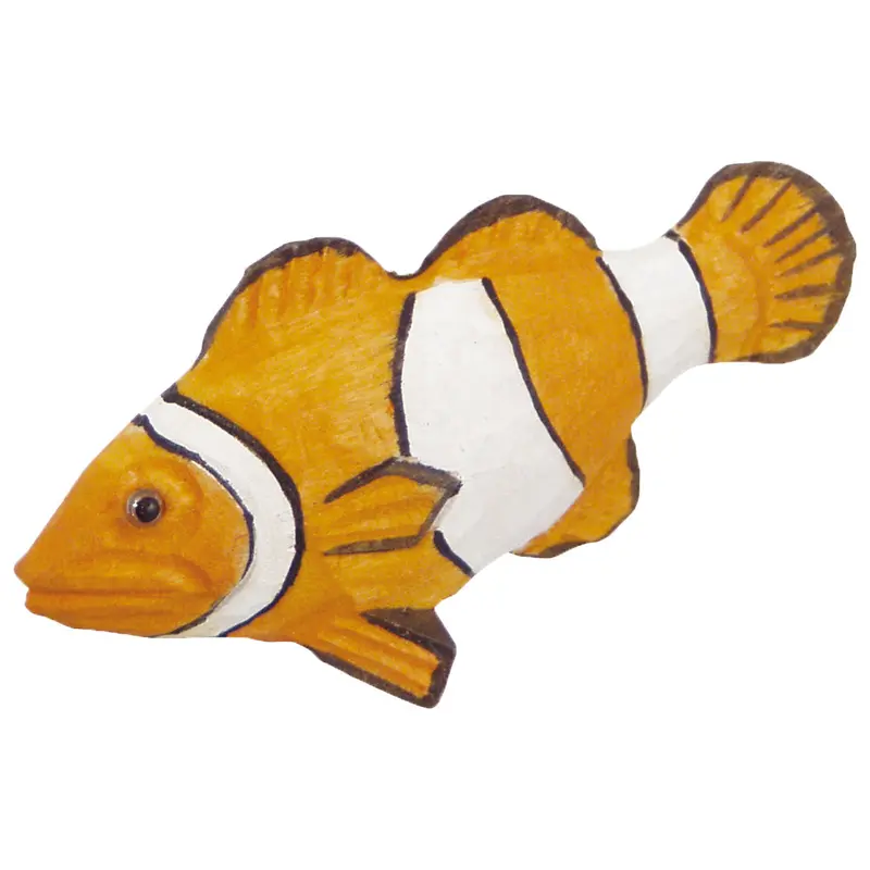 Geschnitzter Clownfisch 013.384