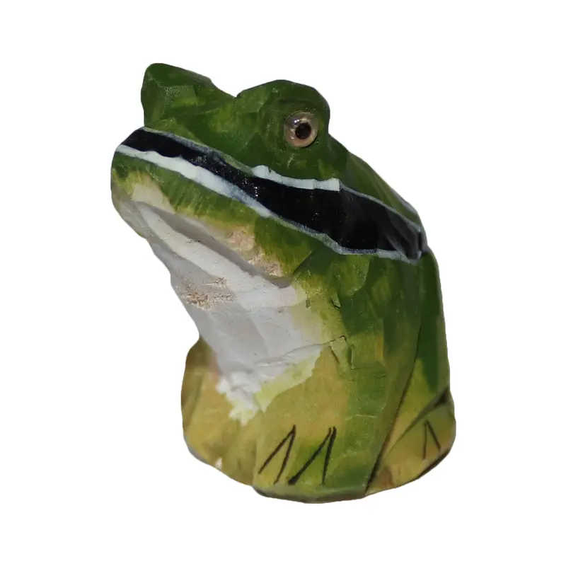 Geschnitzter Frosch 013.347