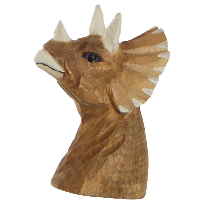 Geschnitzter Triceratops 013.395