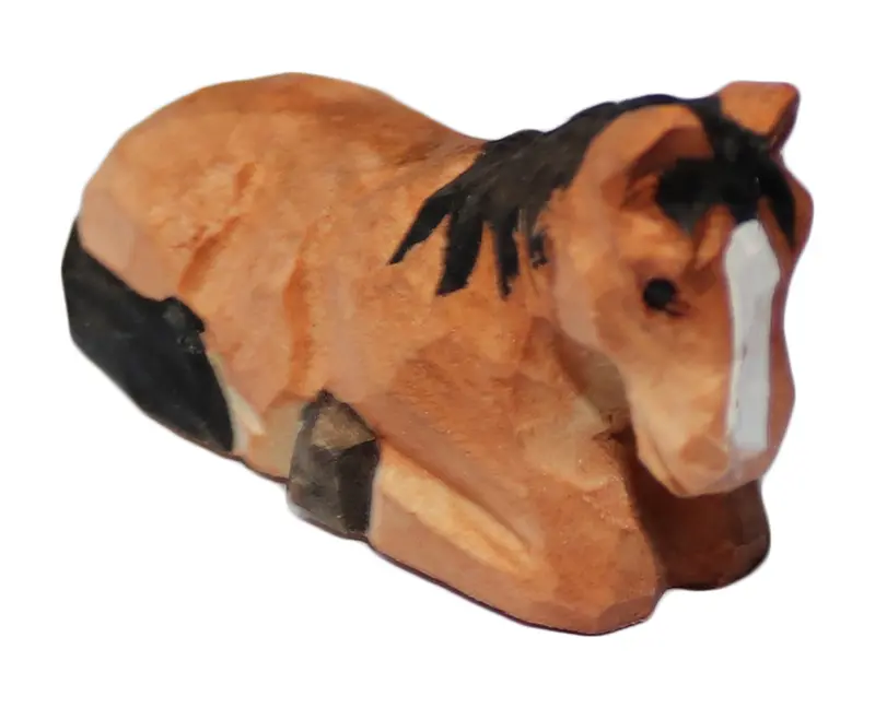 Geschnitztes Pferd 013.348