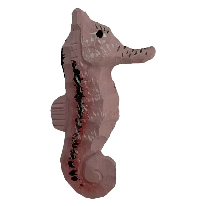 Geschnitztes Seepferdchen pink 013.326