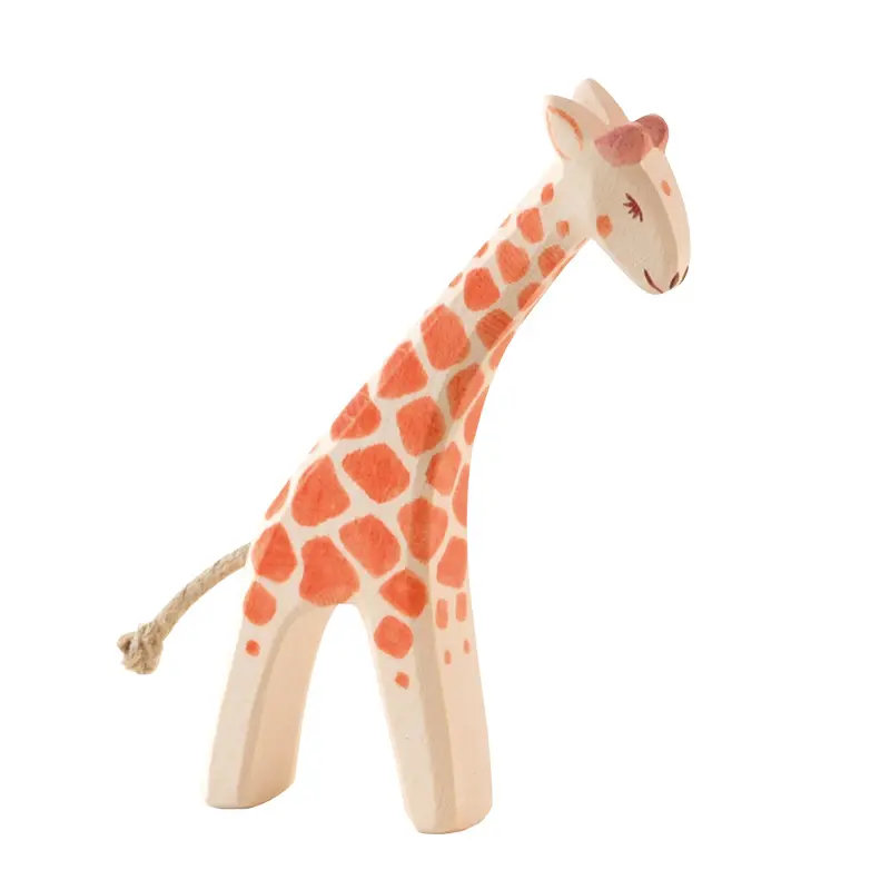 Giraffe klein, gebeugt