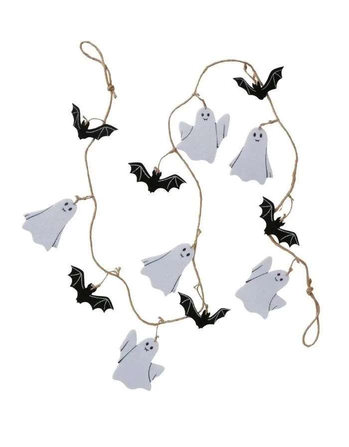 Girlande Ghostie 160cm I Jute