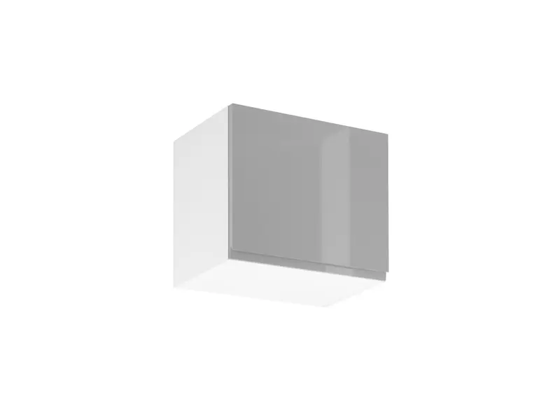 Glanzia Hängeschrank 50 cm G50K – Grau Hochglanz