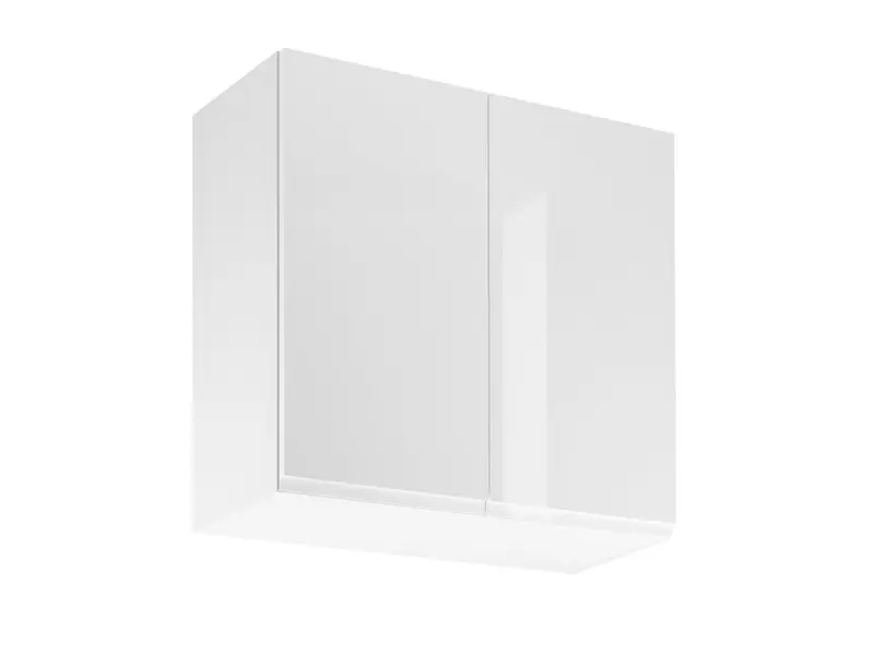 Glanzia Hängeschrank 80 cm G80 – Weiß Hochglanz