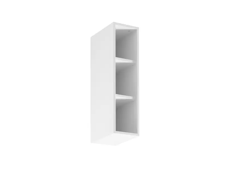 Glanzia Regalhängeschrank 20 cm W20O – Weiß Hochglanz