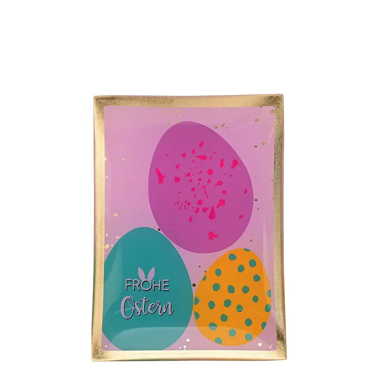 Glasteller Frohe Ostern