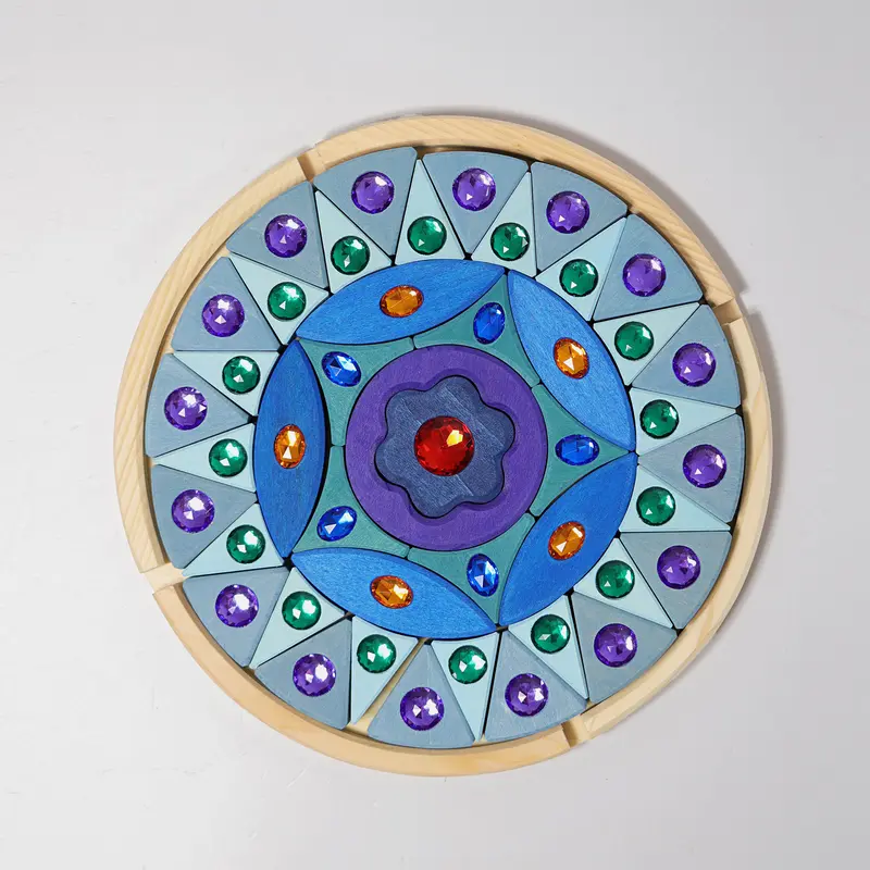 Glitzermandala klein