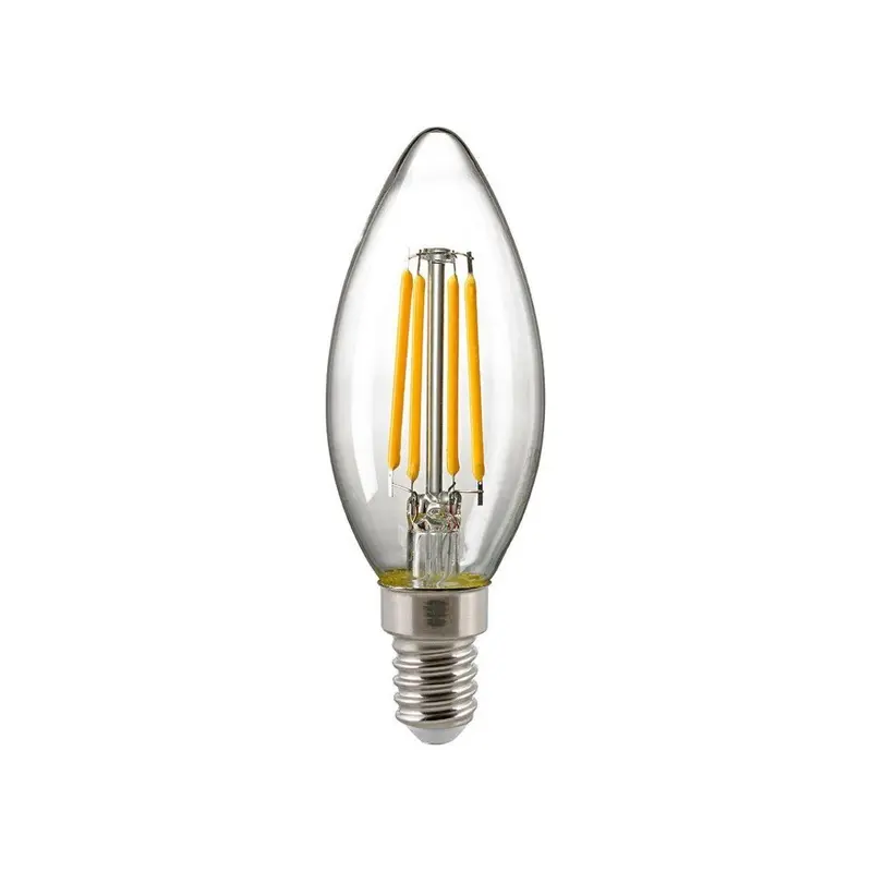 Glühbirne – Klares Glas, extra warmweiß, LED dimmbar | Sigor