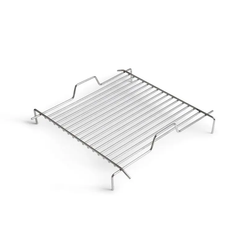 Grillrost – Massiver Edelstahl, Höhenverstellbar, Integrierte Griffe - CUBE | höfats