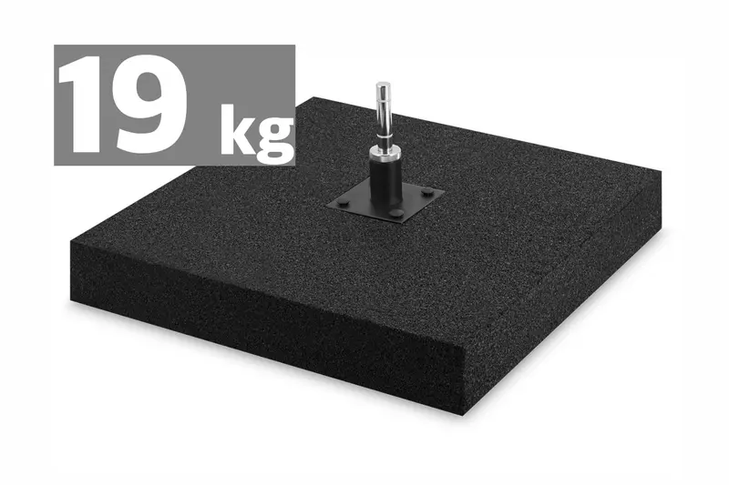 Gummifuß mit Rotator
