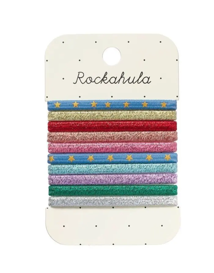 Haargummis I Disco Shimmer Elastic
