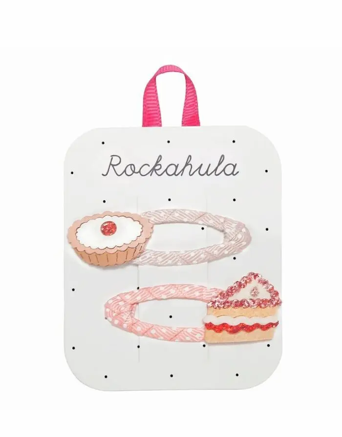 Haarspangen 2er-Set I Sweet Treats Cake