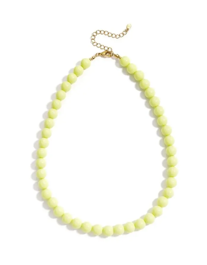 Halskette Perlen Medium I Pale Yellow