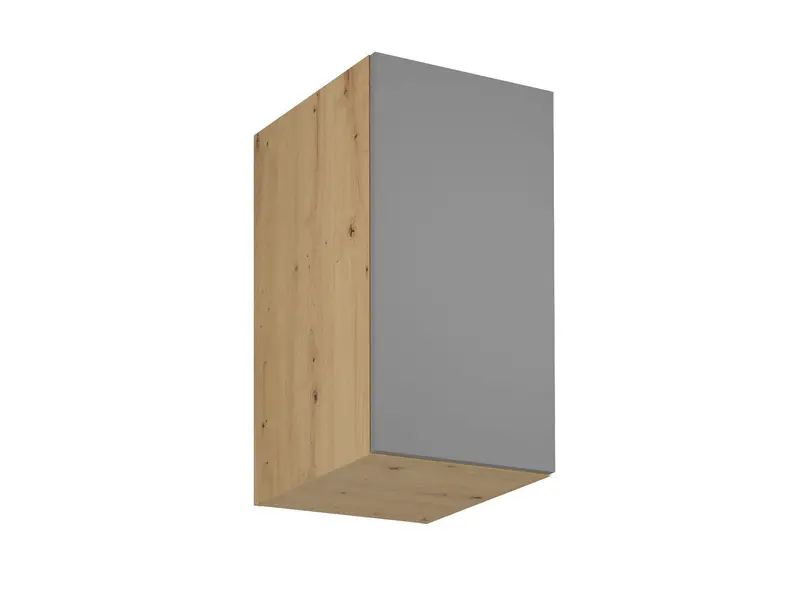 Hängeschrank G40G P/L – Velora – Schmaler Glasvitrinen-Oberschrank für stilvolle Akzente