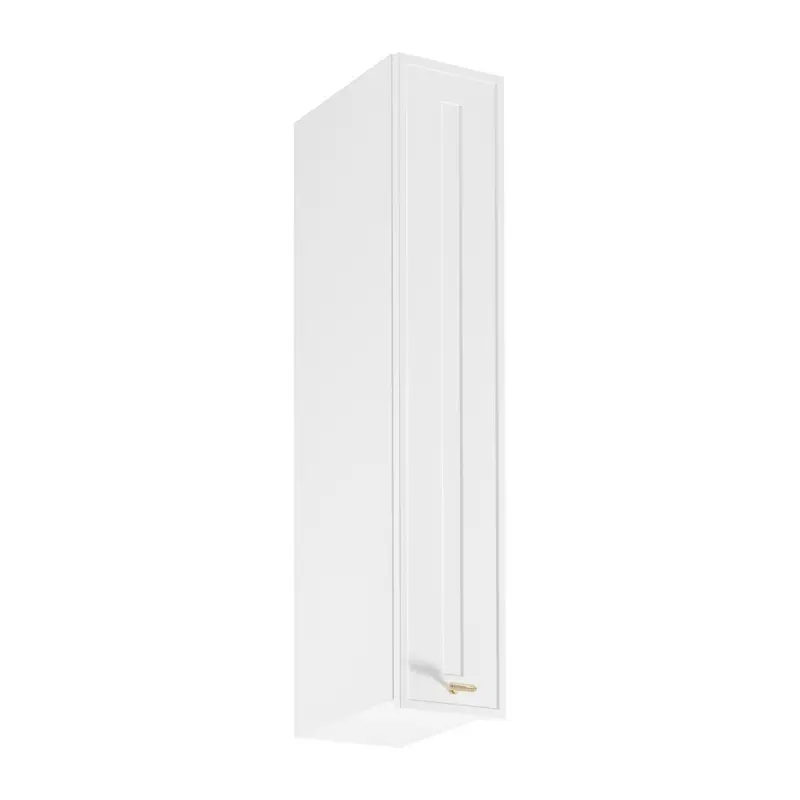 Hängeschrank – LIVARO – G20 P/L Weiß / Weiß Rahmen