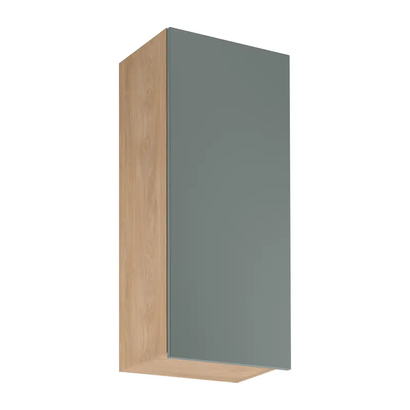 Hängeschrank – Livaro – G45 P/L Grün / Sonoma Eiche