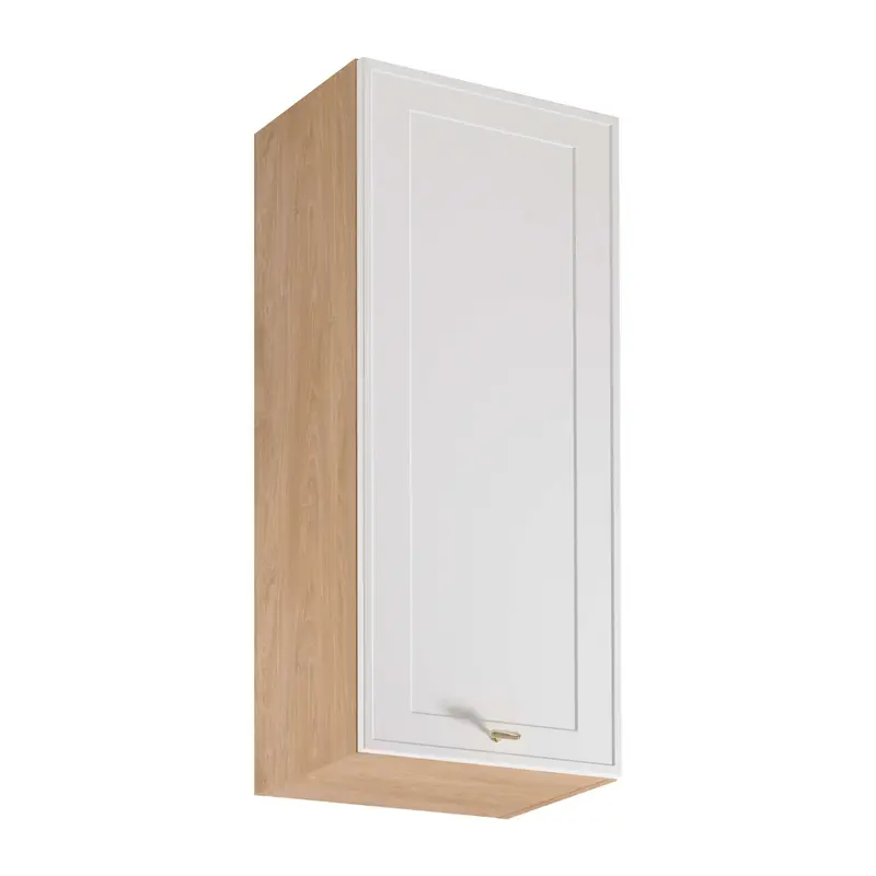 Hängeschrank – Livaro – G45 P/L Weiß / Sonoma Eiche