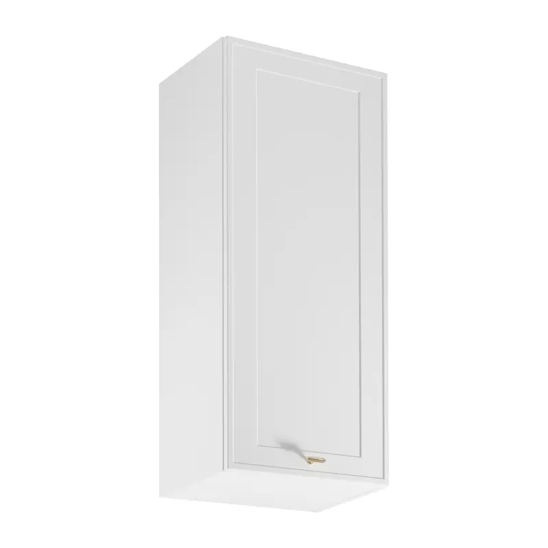 Hängeschrank – Livaro – G45 P/L Weiß / Weiß Rahmen