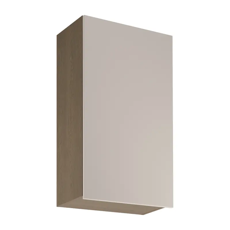 Hängeschrank – Livaro – G60 P/L Beige / Dunkle Eiche