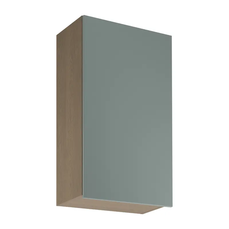 Hängeschrank – Livaro – G60 P/L Grün / Dunkle Eiche