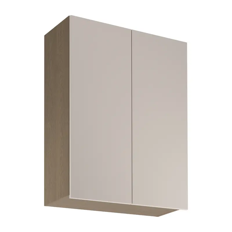 Hängeschrank – Livaro – G80 Beige / Dunkle Eiche