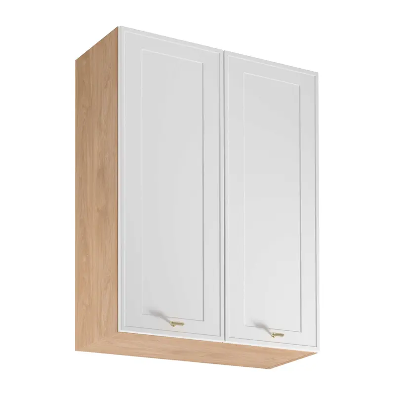 Hängeschrank – Livaro – G80 Weiß / Sonoma Eiche