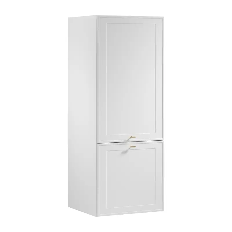 Hängeschrank – Livaro – N60N Weiß / Weiß Rahmen