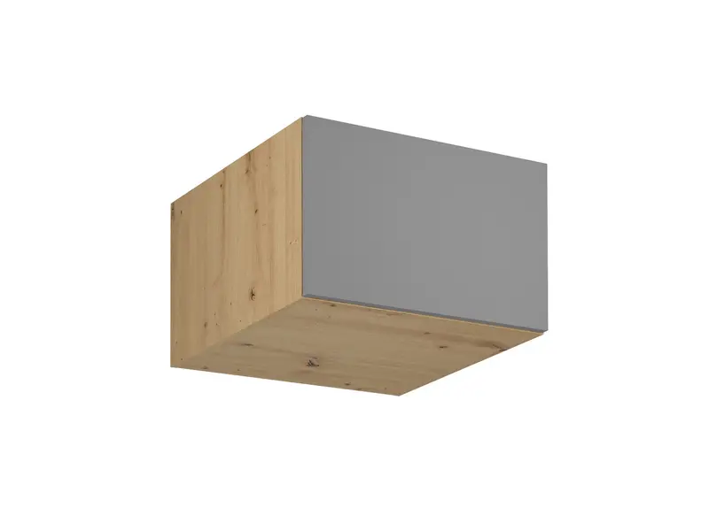 Hängeschrank N60 – Velora – Praktischer Aufsatzschrank mit Gasdruck-Klappe