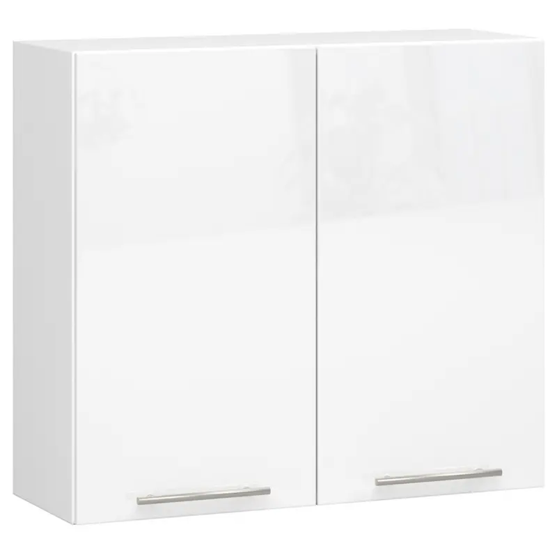 Hängeschrank – OLIWIA – W80, Hochglanz trifft zeitlose Eleganz