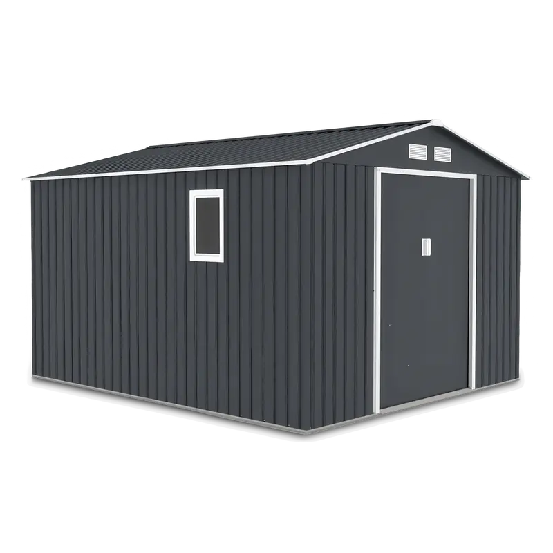 Hardmaister Metall Gerätehaus Hudson 277x319 cm Anthrazit