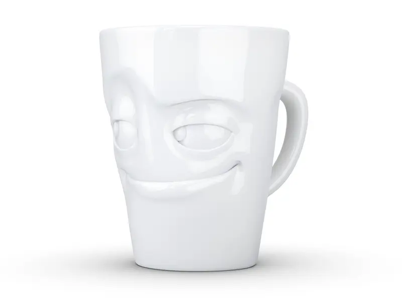 Henkel-Tasse verschmitzt