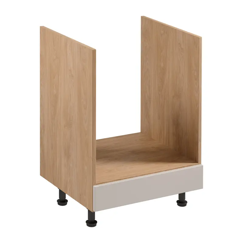 Herdumbauschrank – Livaro – D60ZK Beige / Sonoma Eiche