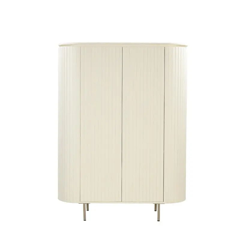 Highboard Patou 151cm - Cremeweiß