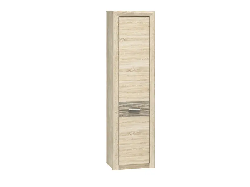 Hochschrank – CASTEL – Moderner Stauraumschrank mit Türanschlag Rechts oder Links