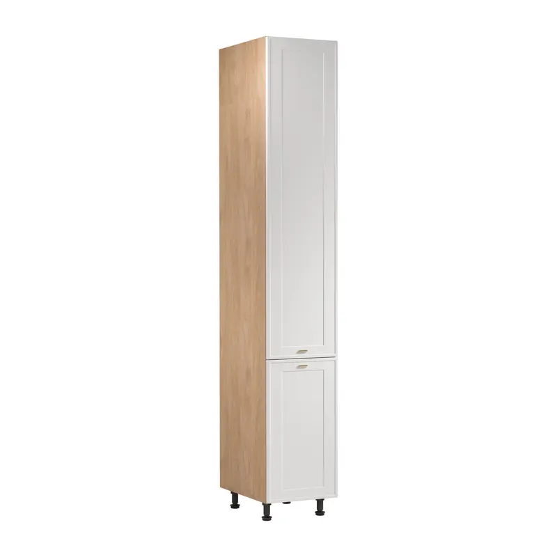 Hochschrank – Livaro – D40SPWN P/L Weiß / Sonoma Eiche