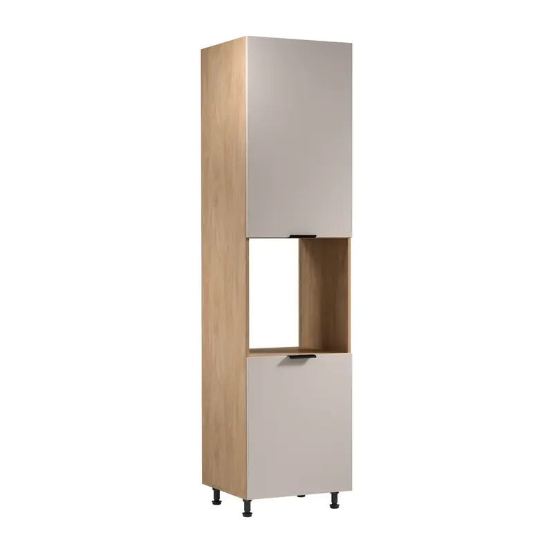 Hochschrank – Livaro – D60PWN P/L Beige / Sonoma Eiche