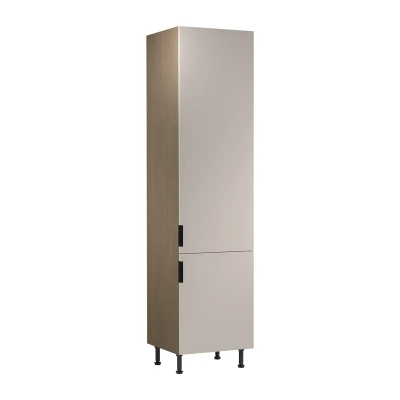 Hochschrank – Livaro – D60RWN P/L Beige / Dunkle Eiche