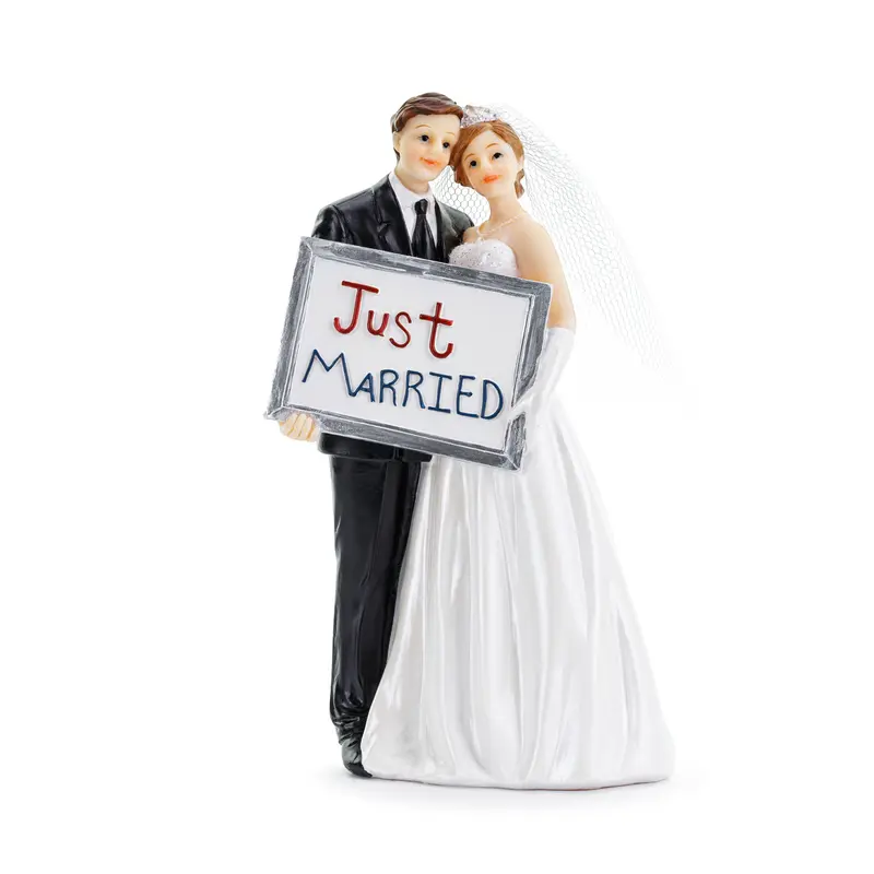 Hochzeits Figur "Just Married"