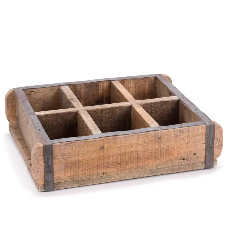 HOLZ ZIEGELFORM "BRICK" | Recyclingholz | Vintage Holzziegel | Anzahl